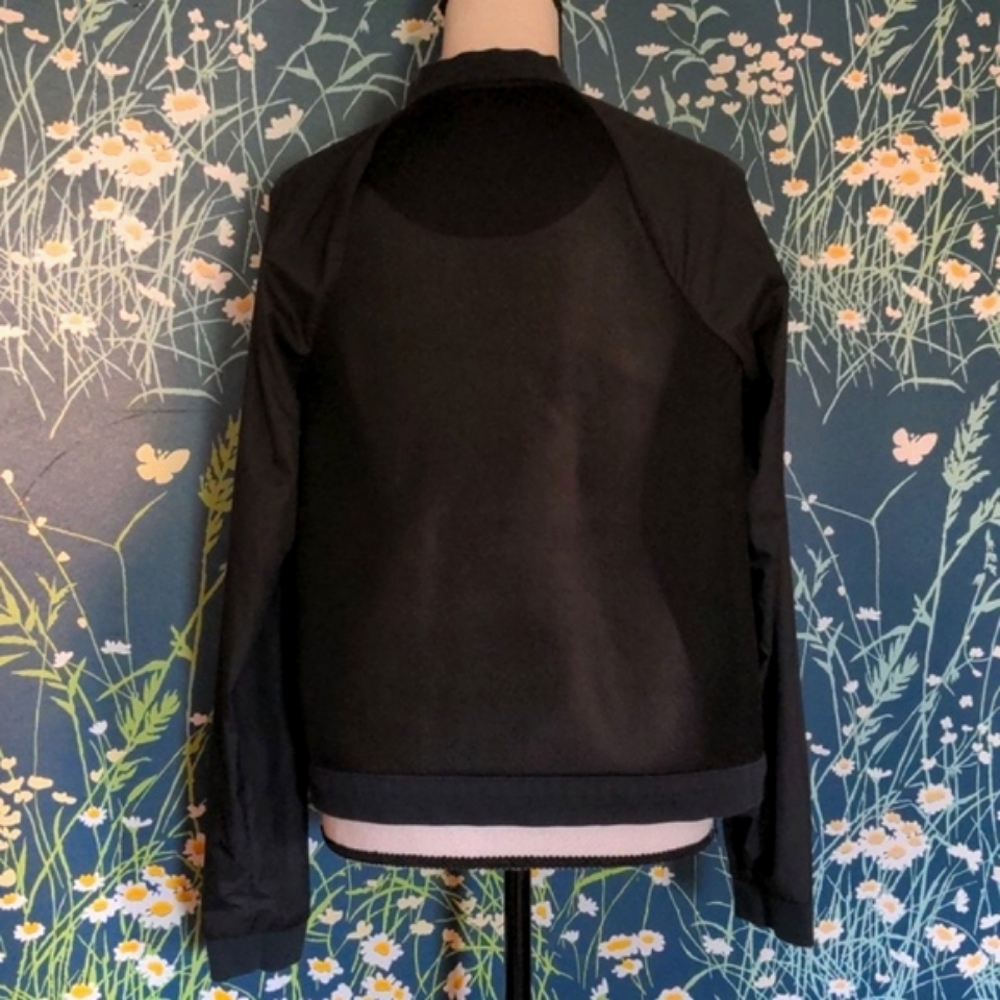 NWOT Nike Tech Hypermesh Bomber Jacket 725850 Black Lightweight - Picture 6 of 7